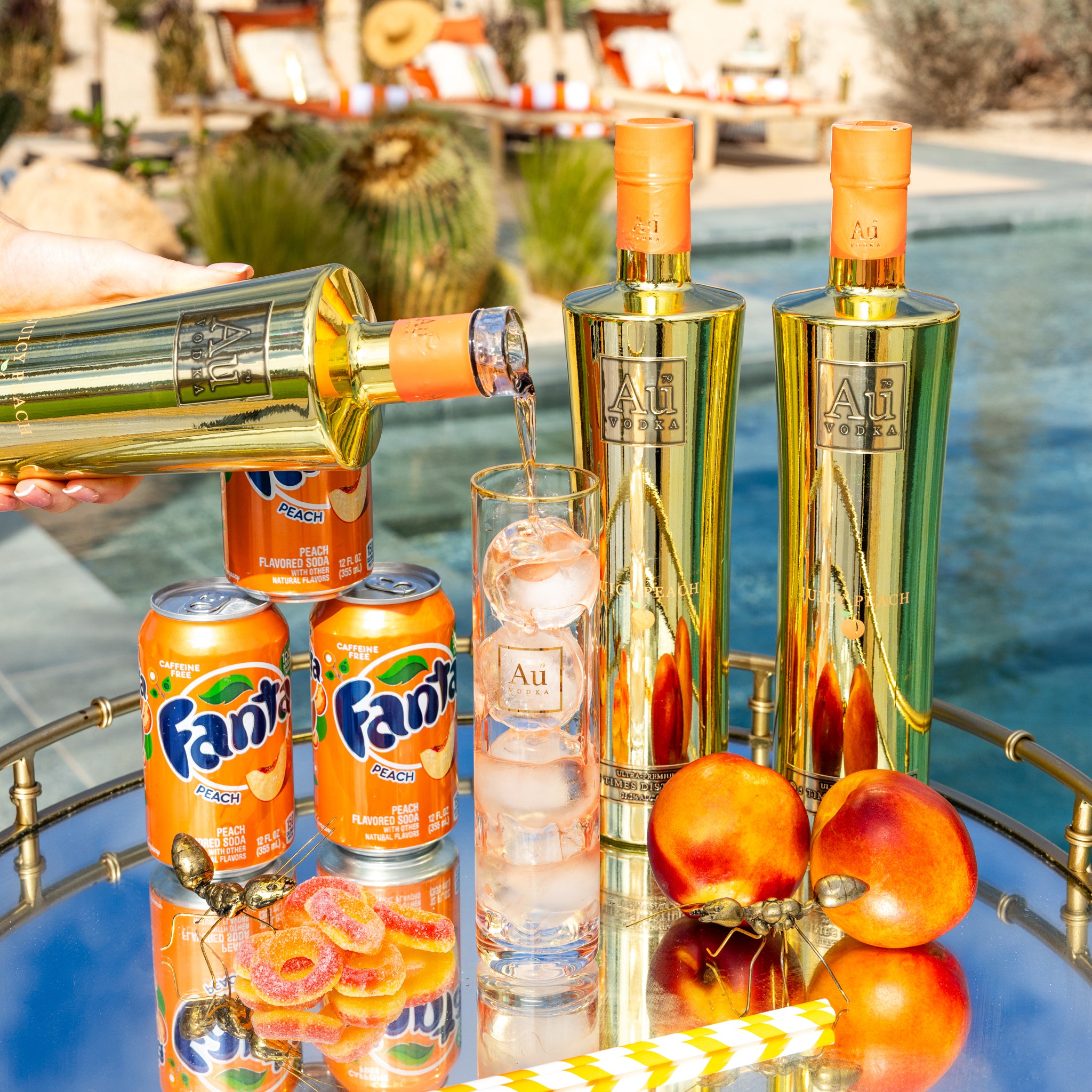 Juicy Peach Vodka 750ml - Au Vodka USA – Au Vodka USA