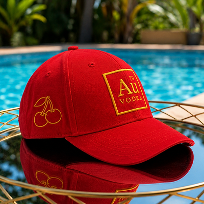 Au Flag Cap - Red Cherry Edition