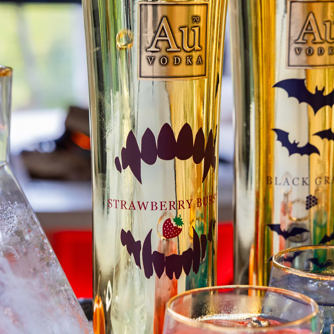 Au Vodka Limited Edition Halloween Strawberry Burst 750ml