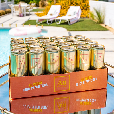 Au Vodka Full Cocktail Can Bundle - 96 Pack