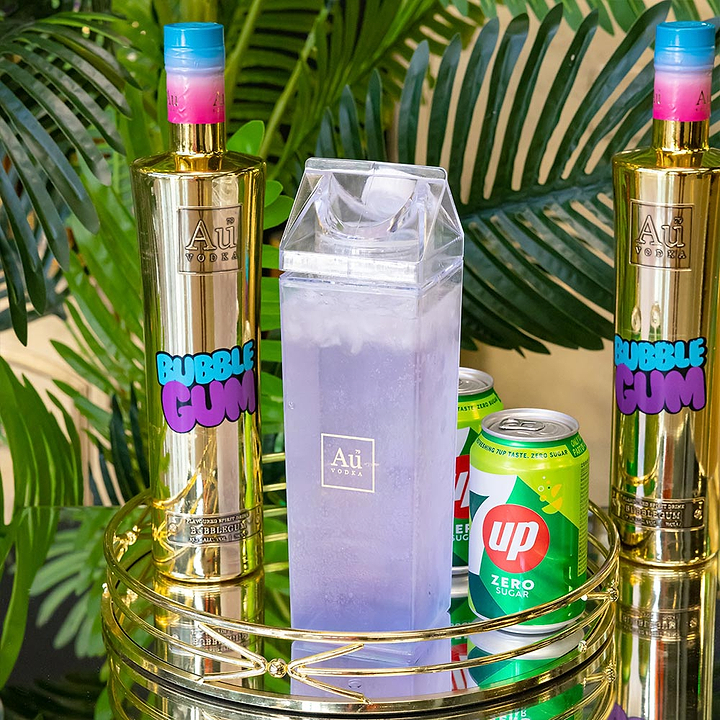 Au Vodka 2 Bottle Combo & Free Cocktail Carton