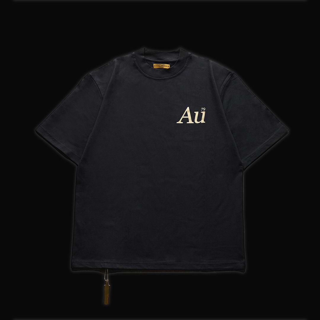 Au Signature T-Shirt -  Black