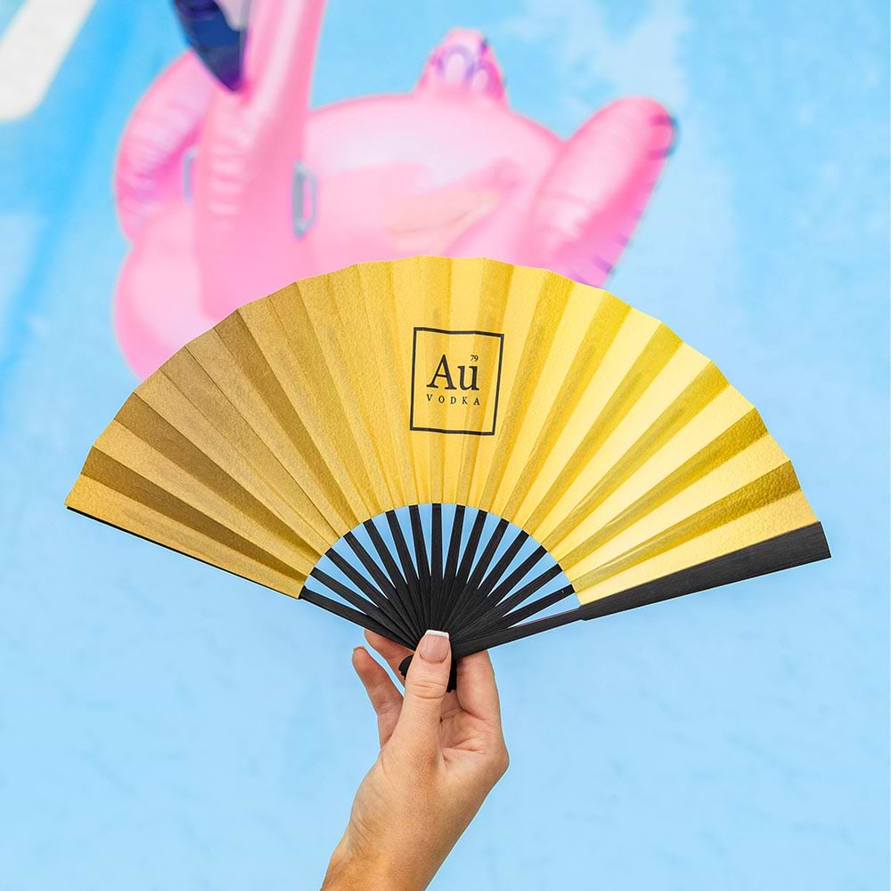 Au Hand Fan