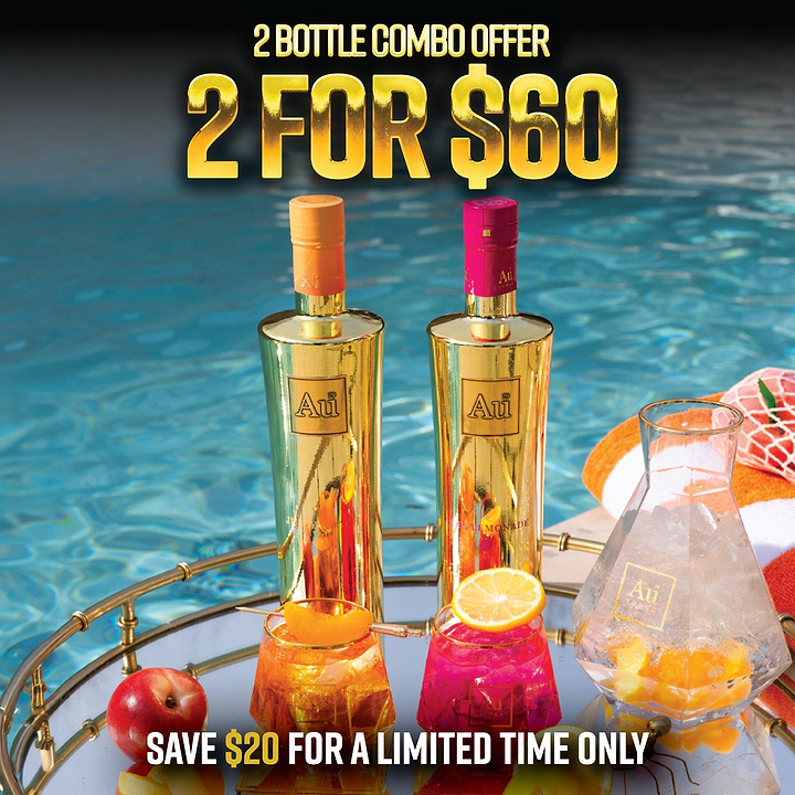 Au Vodka 2 Bottle Combo