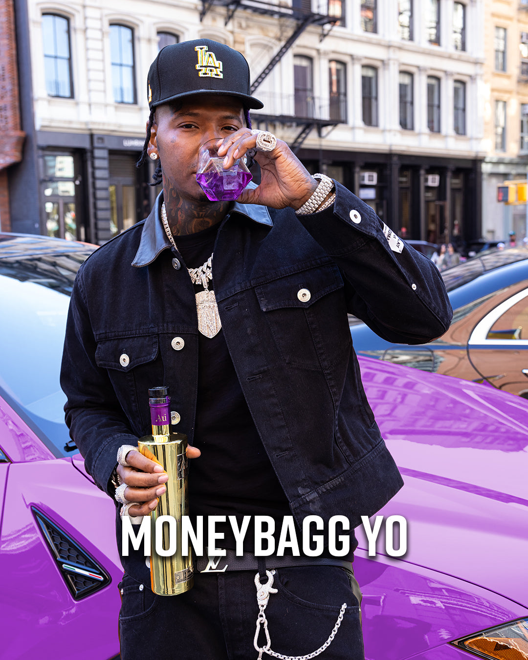 Moneybagg Yo for Au Vodka 