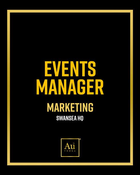 EVENTS MANAGER - Au Vodka