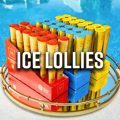 Au Vodka Ice Lollies