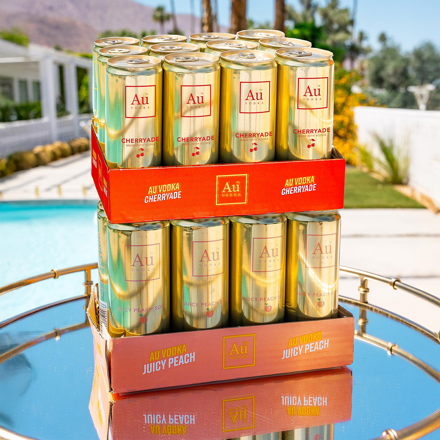 Au Vodka Pre-Mixed Cans - 24 Pack