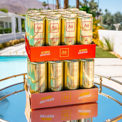 Au Vodka Pre-Mixed Cans - 24 Pack
