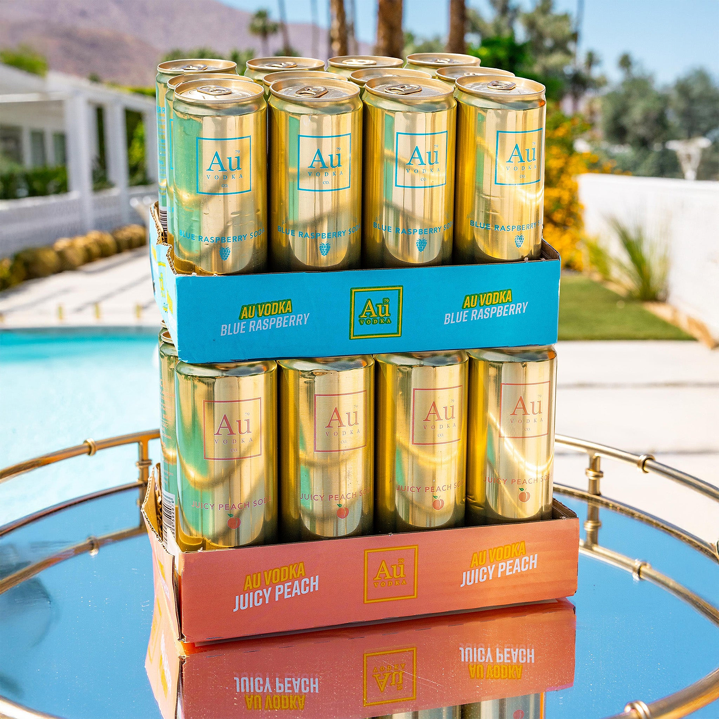 Au Vodka Pre-Mixed Cans - 24 Pack