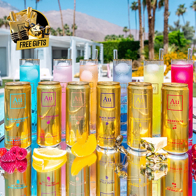 Au Vodka Full Pre Mixed Can Collection - 72 Pack