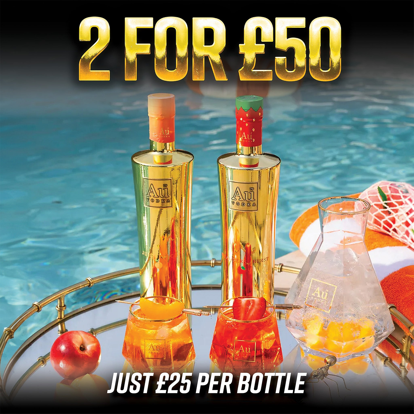 Au Vodka 2 Bottle Bundle