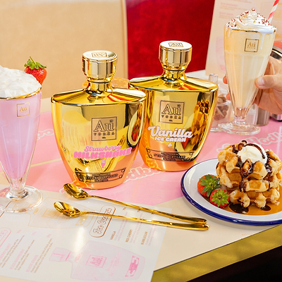 Au Vodka Milkshake Duo + FREE Glass