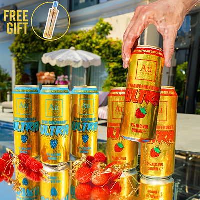 Au Vodka Ultra Cans - Mixed 6 Pack