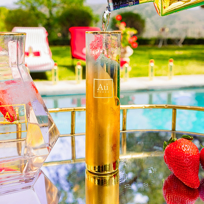 Au Gold Highrise Glass