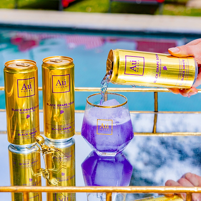 Au Vodka Black Grape Pre-Mixed Cans