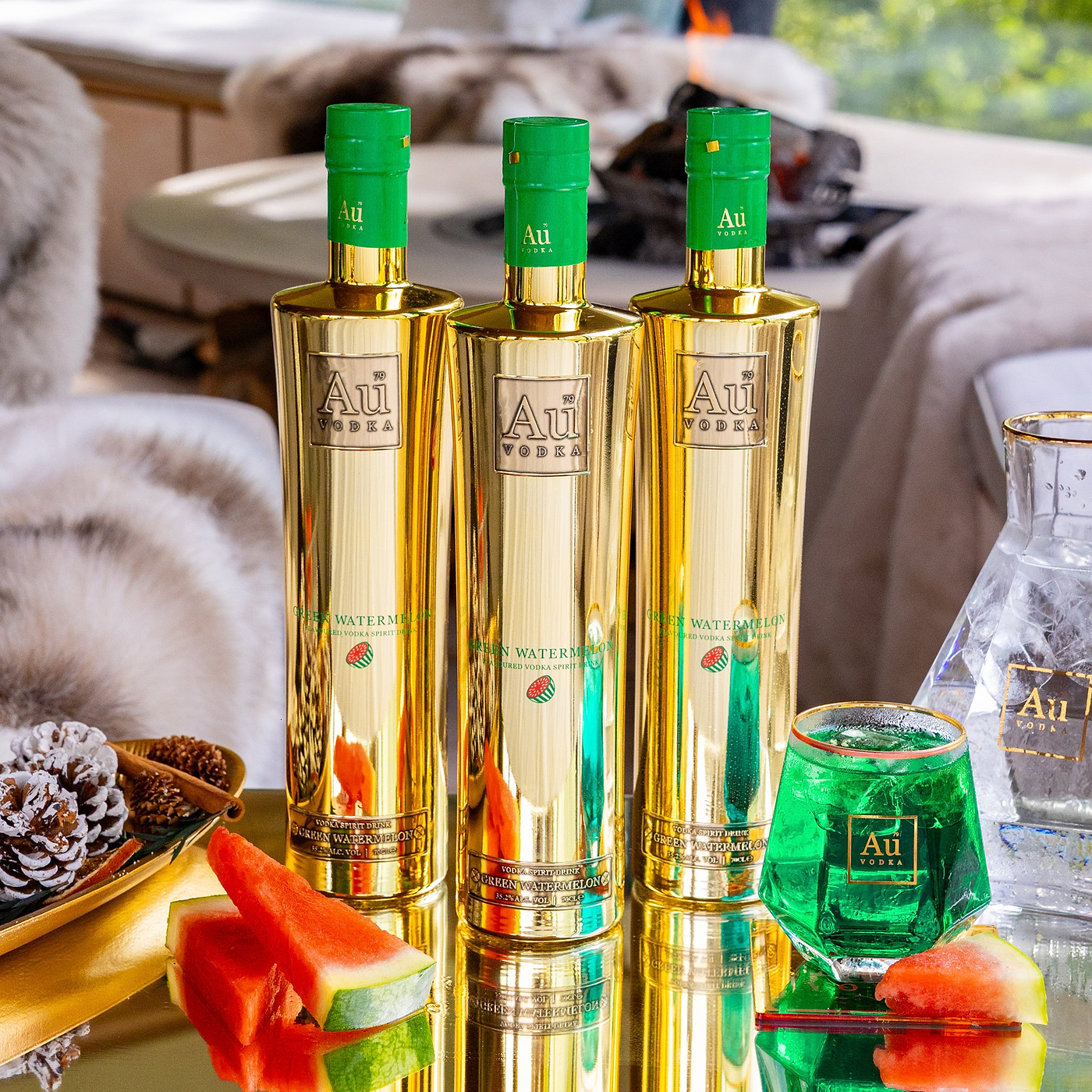 Au Vodka Watermelon Trio