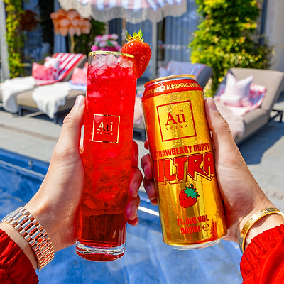 Au Vodka Ultra Cans & FREE Gift - Case Of 12