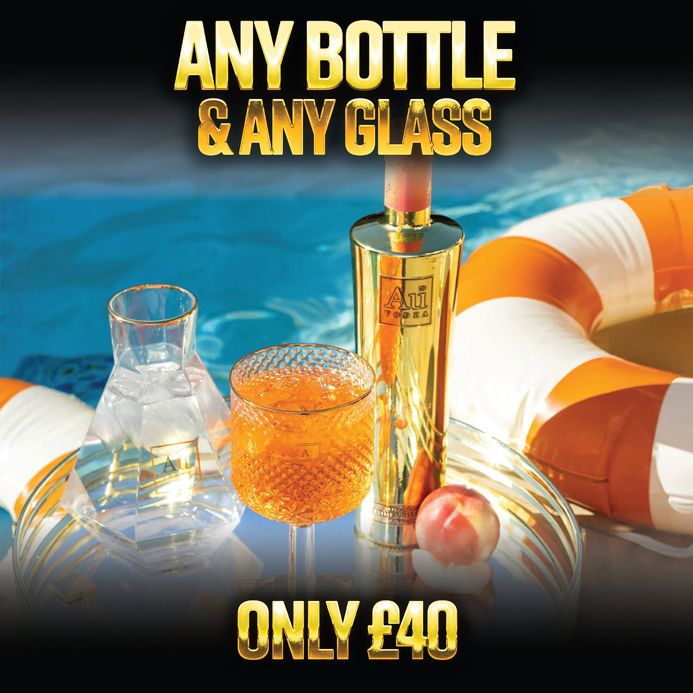 Any Bottle & Any Glass - Au Vodka