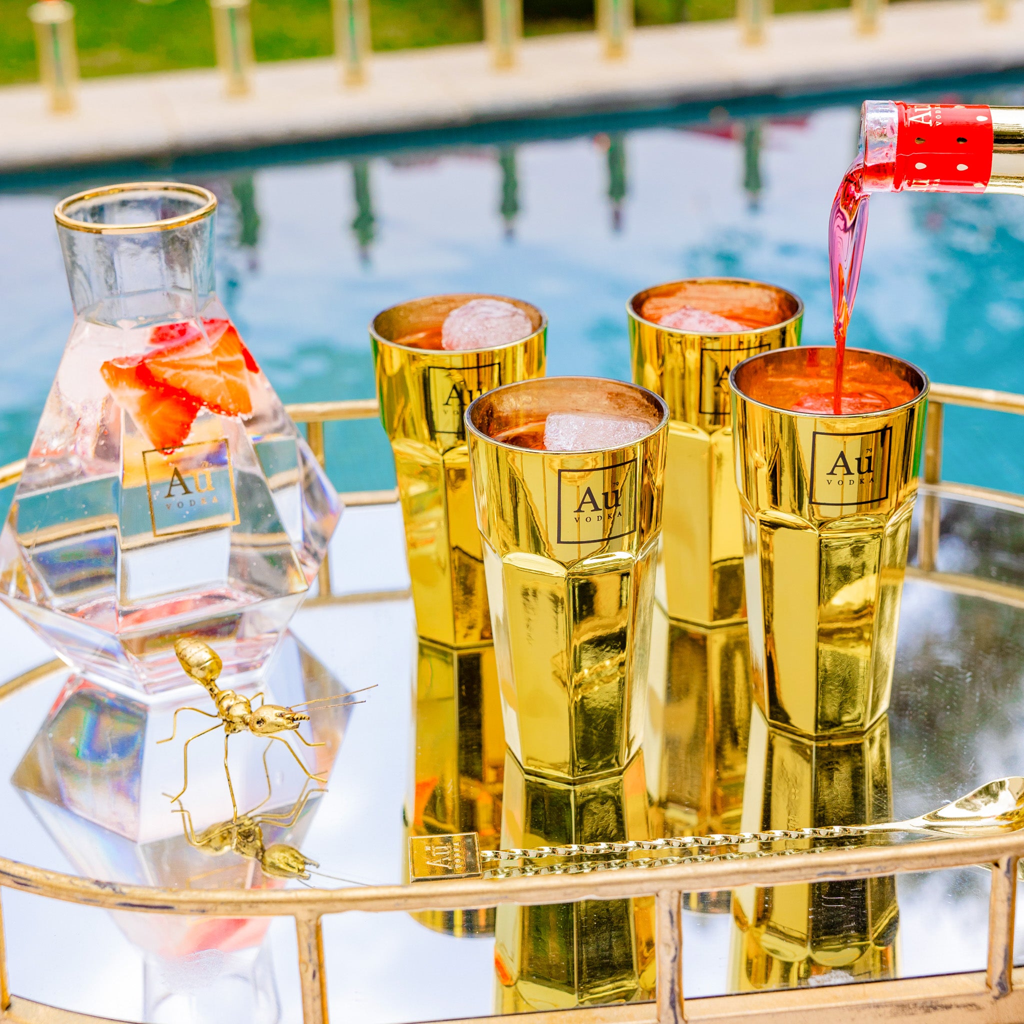 Au Gold Tumbler