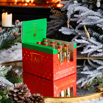 Au Vodka Strawberry Burst Miniature