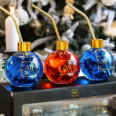 Au Bauble & Cracker Set - Au Vodka