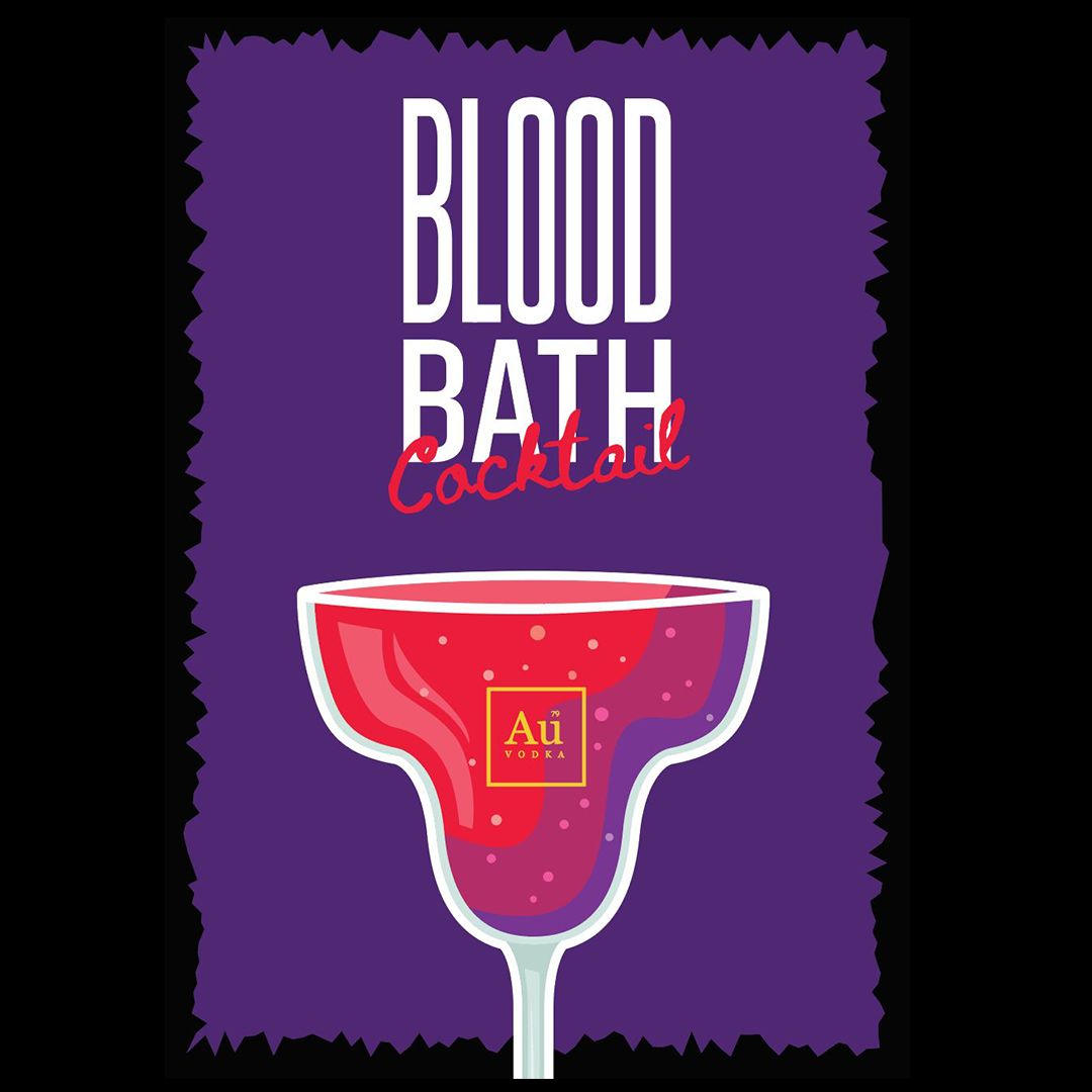 Blood Bath Cocktail - Au Vodka