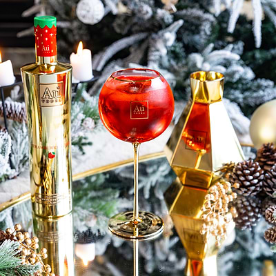 Au Bubble Glass Bundle - Au Vodka