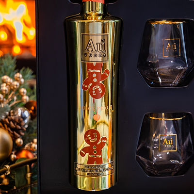 Au Vodka Christmas Edition Gift Pack