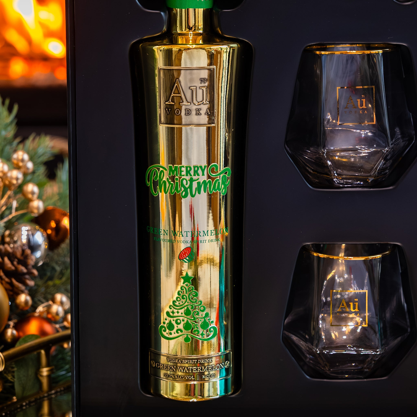 Au Vodka Christmas Edition Gift Pack