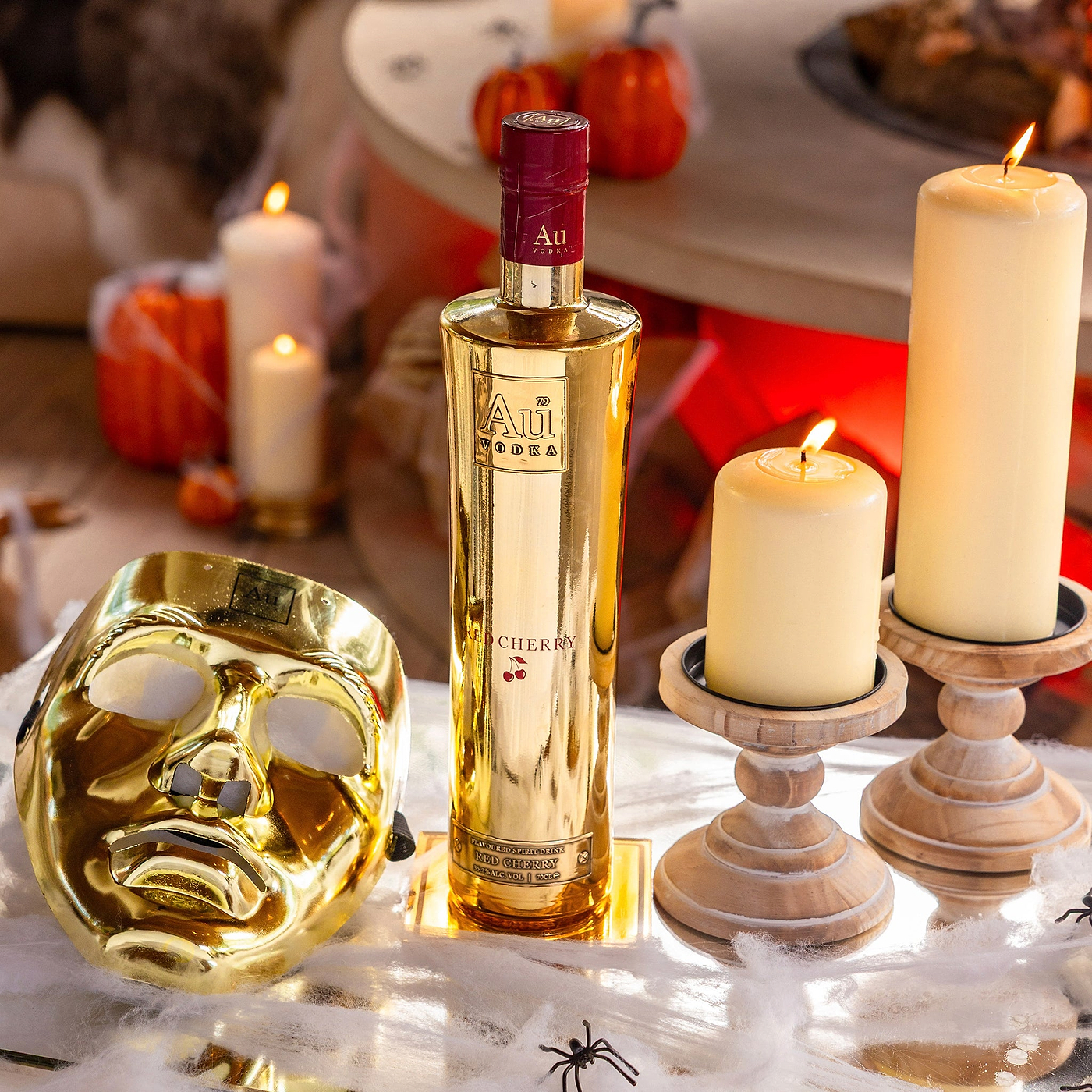 Au Vodka 70cl & Gold Mask