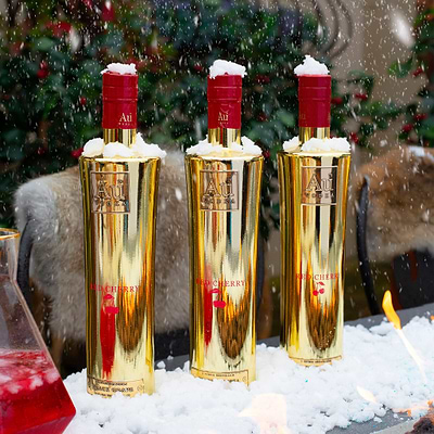 Au Vodka Red Cherry 70cl