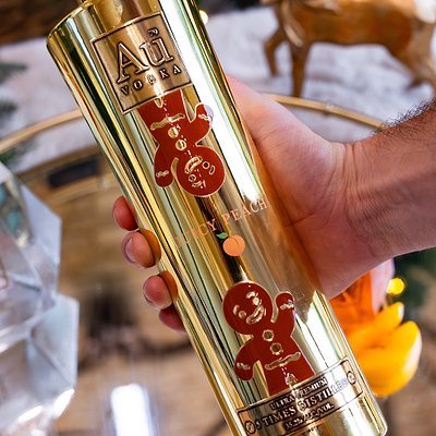 Au Vodka Christmas Edition Juicy Peach 70cl