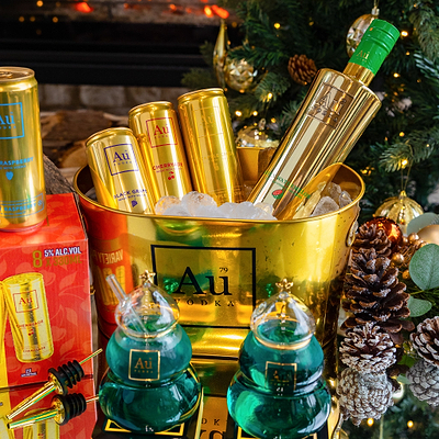 Au Vodka Christmas Mini Party Bundle