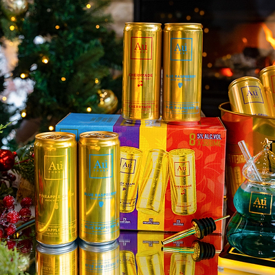 Au Vodka Christmas Mini Party Bundle