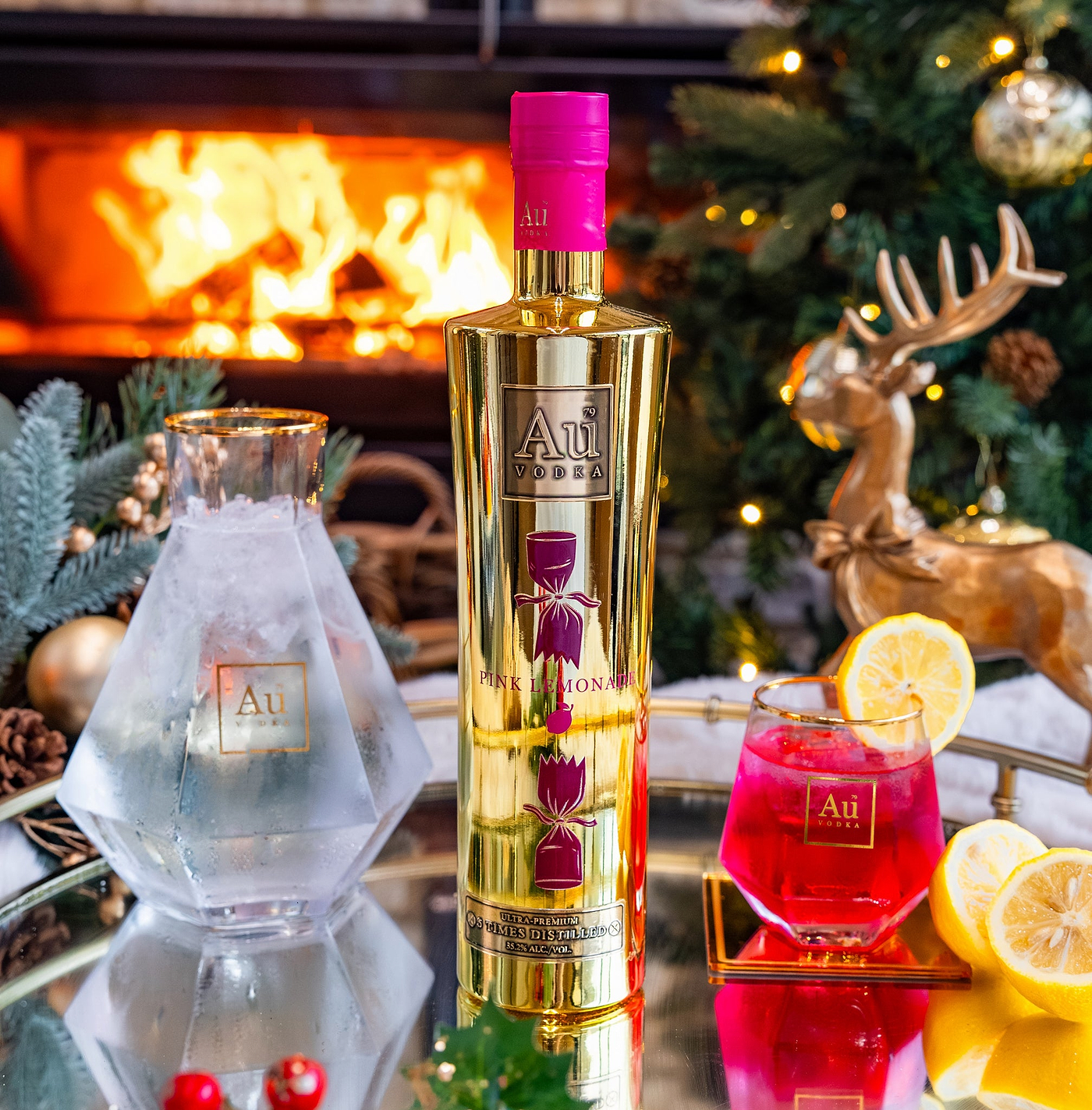 Au Vodka Christmas Edition 70cl