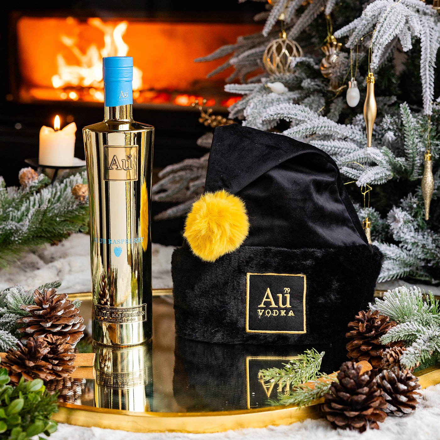 Au Luxury Christmas Hat - Au Vodka