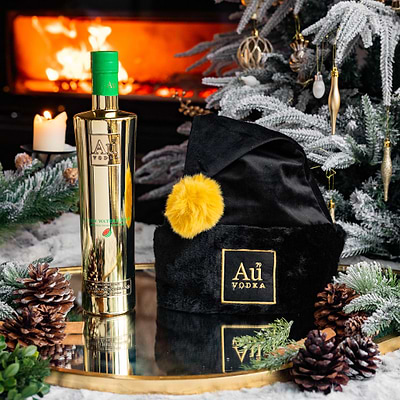 Au Christmas Hat Bundle - Au Vodka