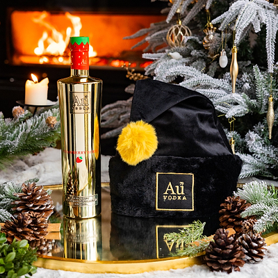 Au Luxury Christmas Hat - Au Vodka