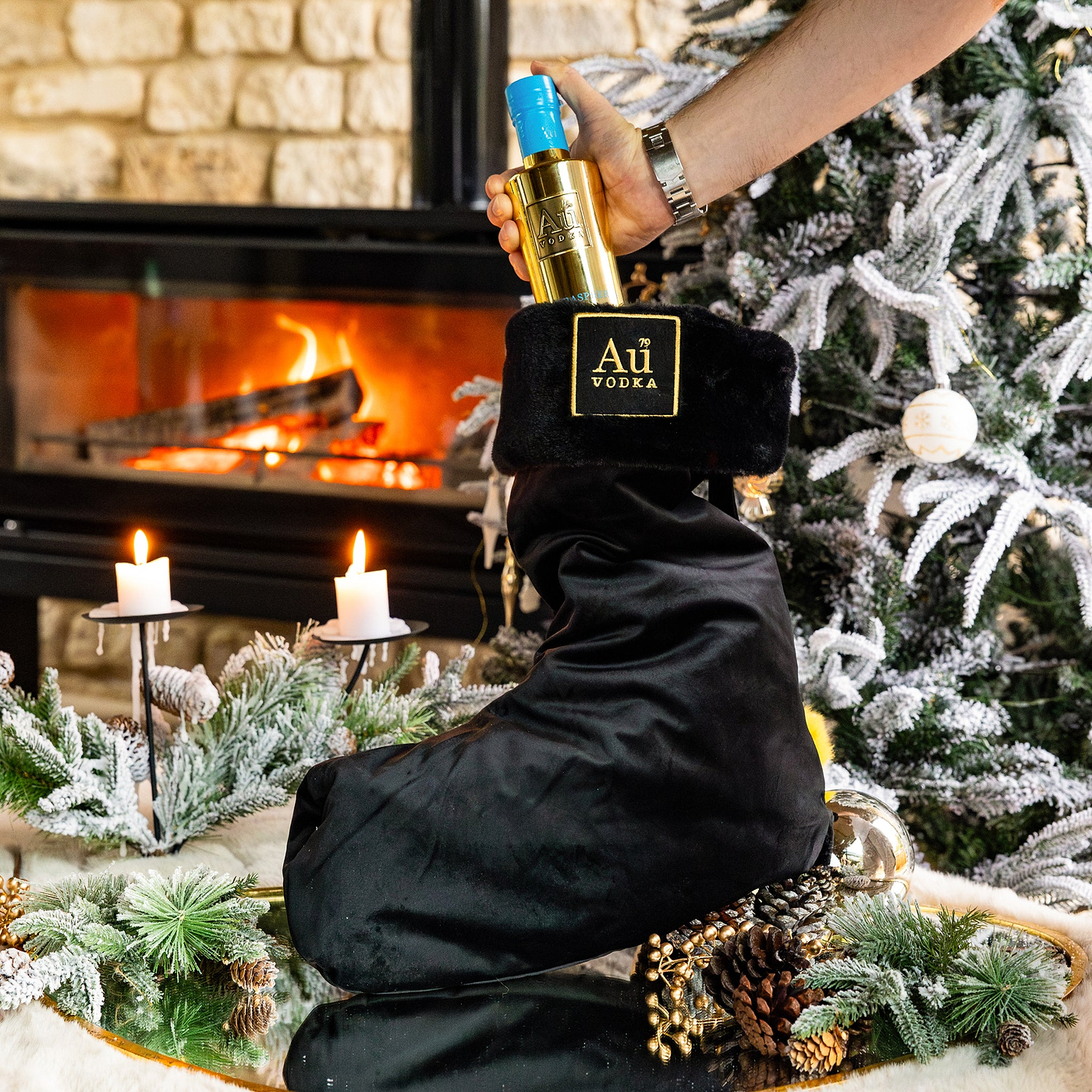 Au Luxury Christmas Stocking - Au Vodka