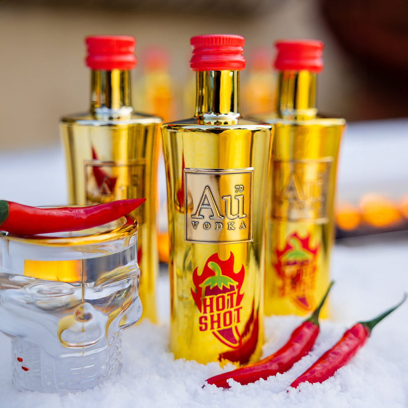 Au Vodka Hot Shot 5cl