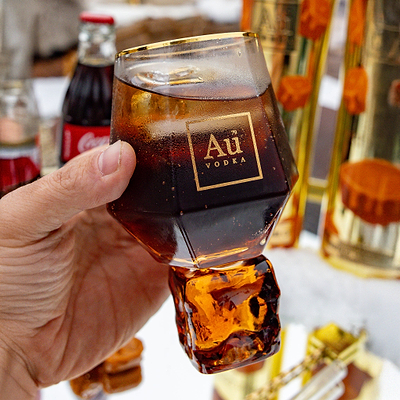 Au Limited Edition Sticky Diamond Glass