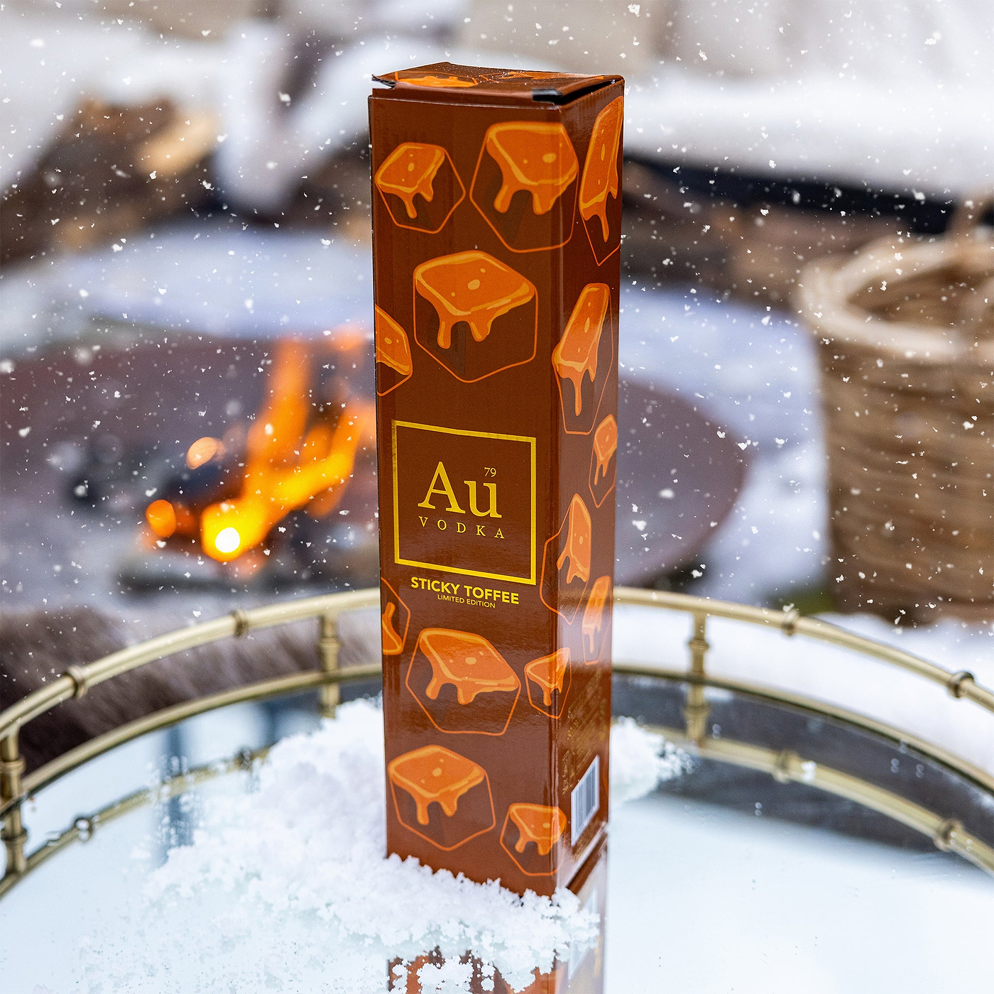 Au Vodka Limited Edition Wax Dipped Sticky Toffee 70cl