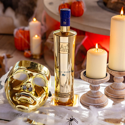 Au Vodka 70cl & Gold Mask