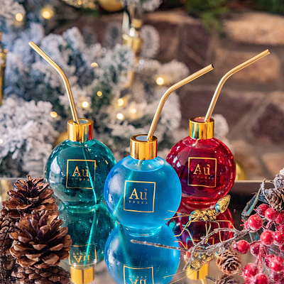 Au Drinking Bauble Pack - Au Vodka