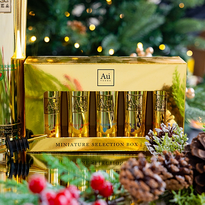 Au Vodka Filled Christmas Stocking Bundle