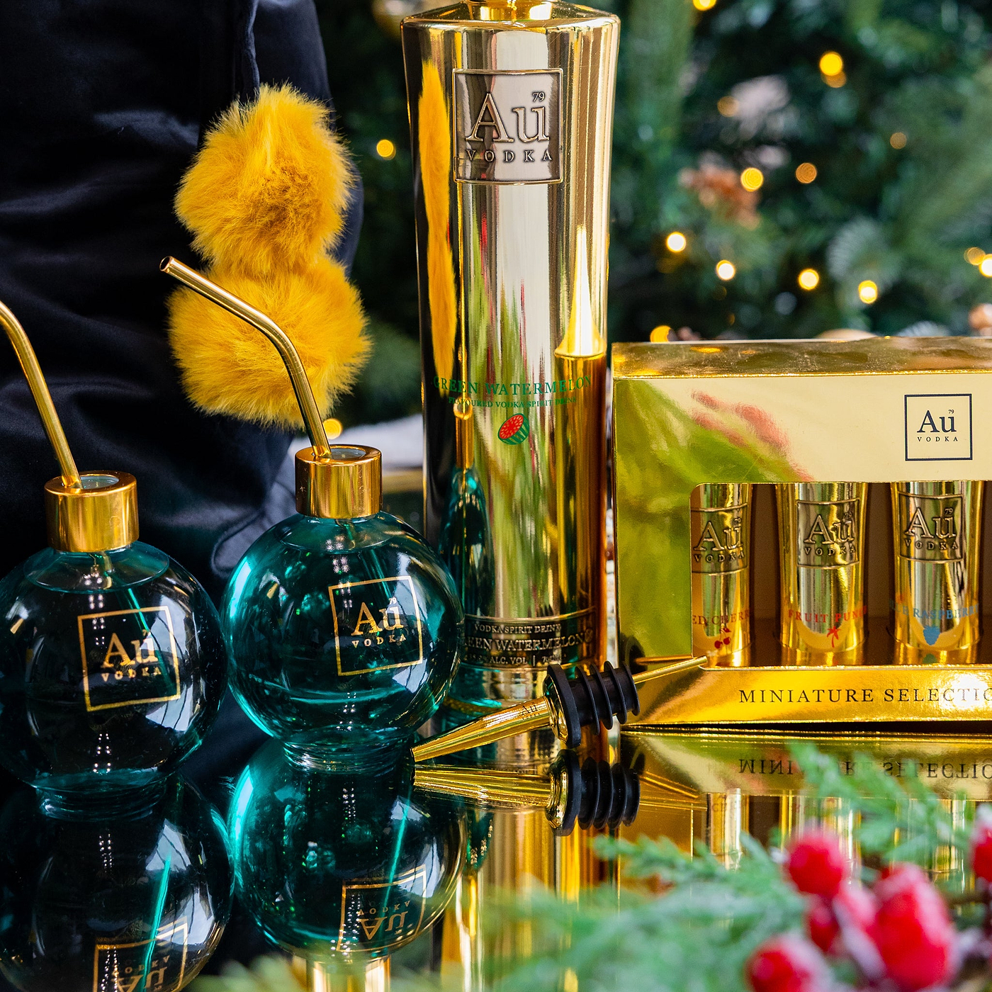 Au Vodka Filled Christmas Stocking Bundle