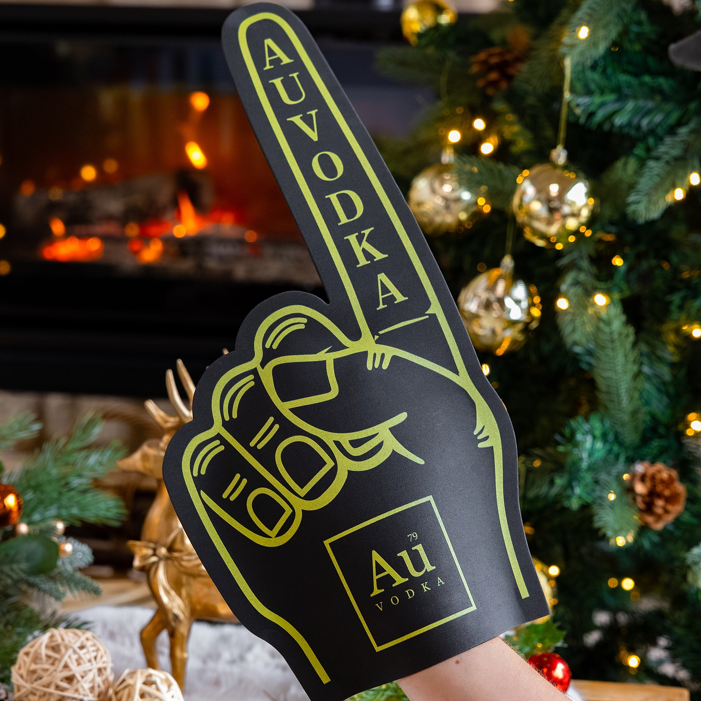 Au Foam Finger