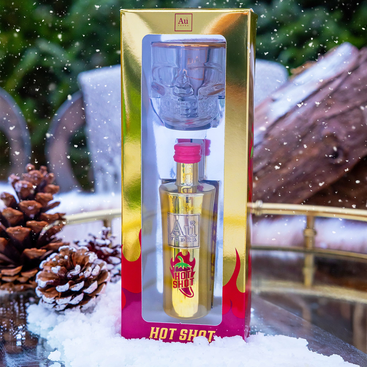 Au Vodka Limited Edition Hot Shot Gift Set