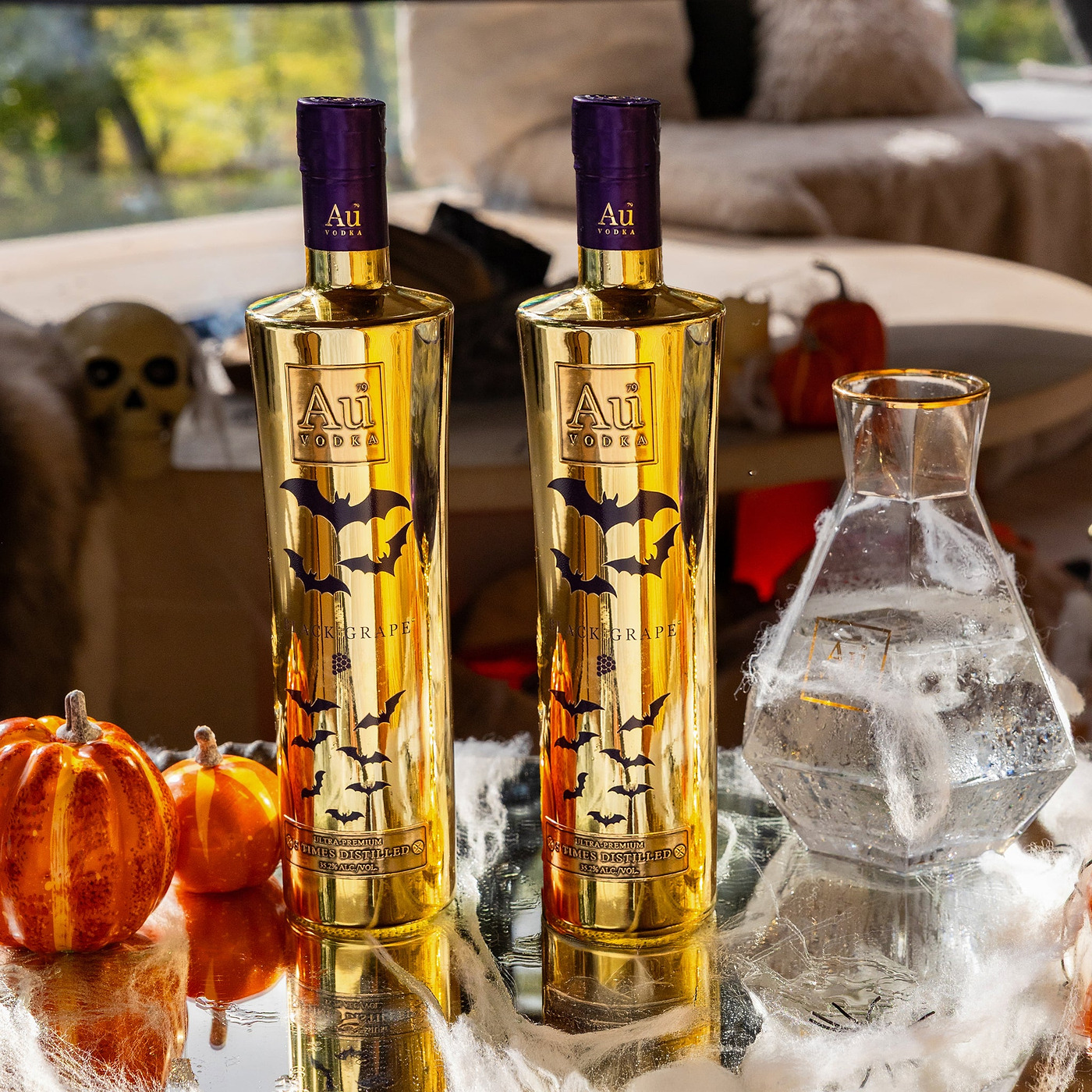 Au Vodka Limited Edition Halloween 2 Bottle Bundle